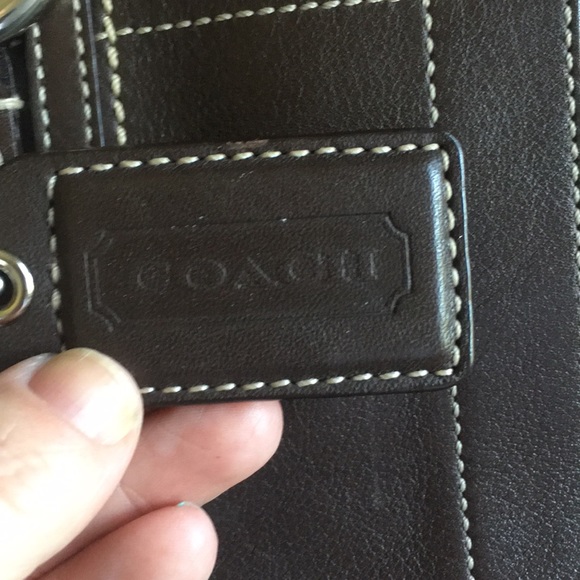 Authentic Coach Leather Bag - Picture 2 of 8